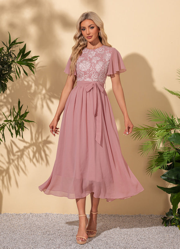 Robe Portefeuille Manches Courtes - gallery 6