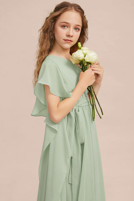 Robe Portefeuille Émeraude Légère - gallery 4