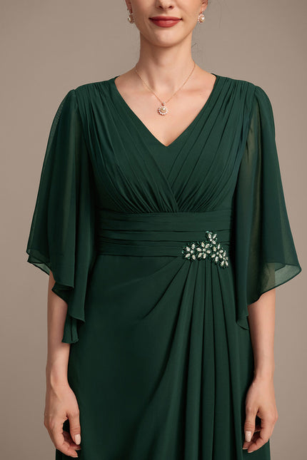Robe Portefeuille Émeraude Céleste - gallery 7