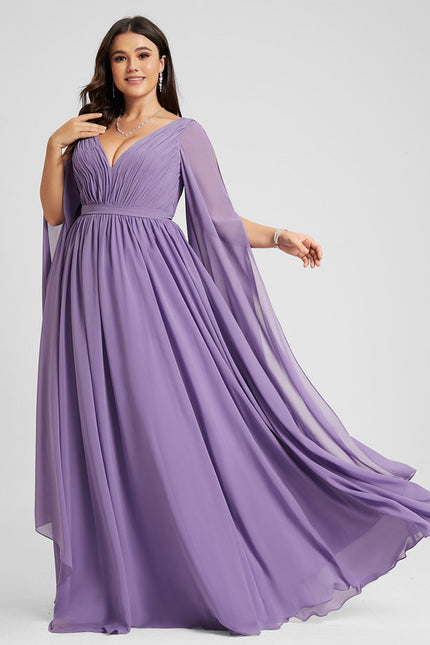 Robe Portefeuille Mousseline Émeraude - gallery 5