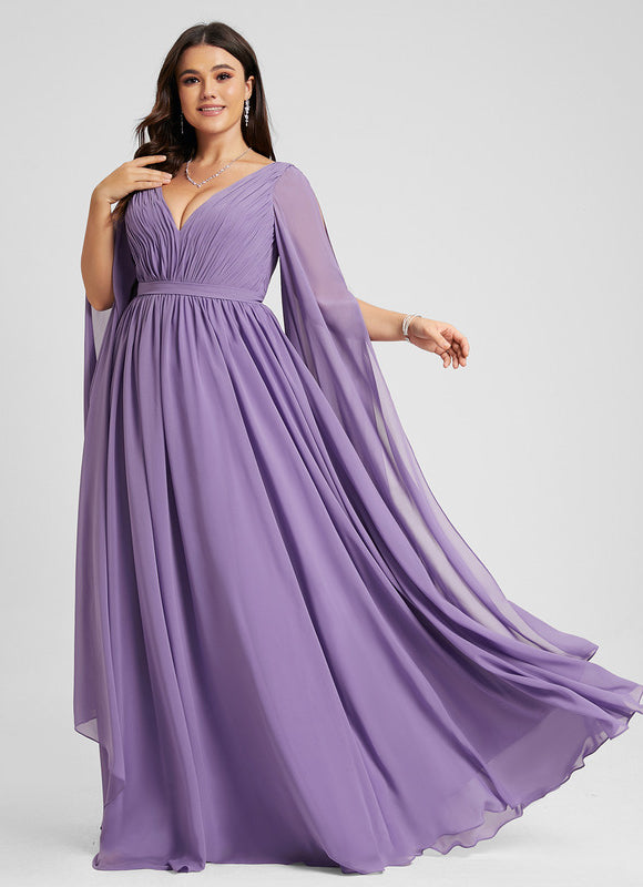 Robe Portefeuille Mousseline Émeraude - gallery 5