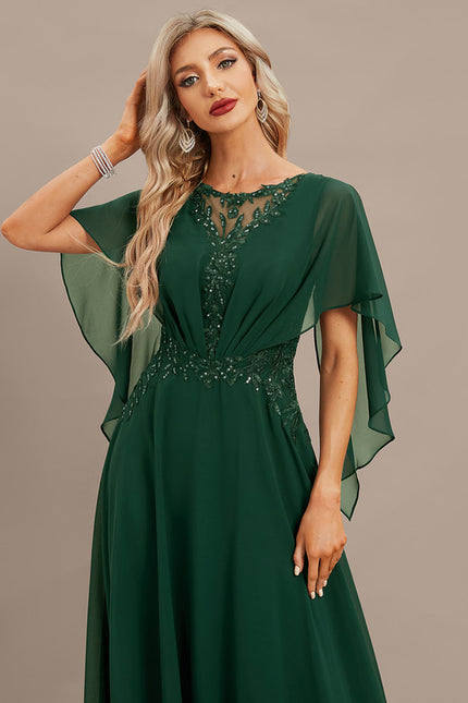 Robe Portefeuille Émeraude Aérienne - gallery 1