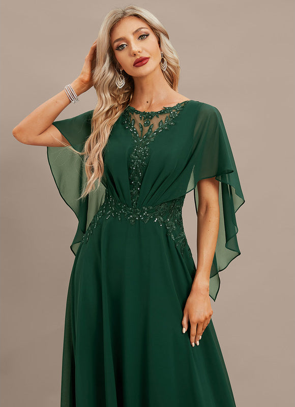 Robe Portefeuille Émeraude Aérienne - gallery 1