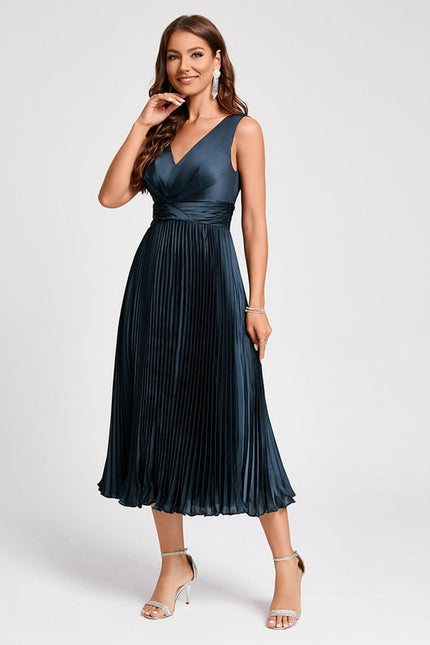 Robe Portefeuille Élégance Satinée - gallery 5