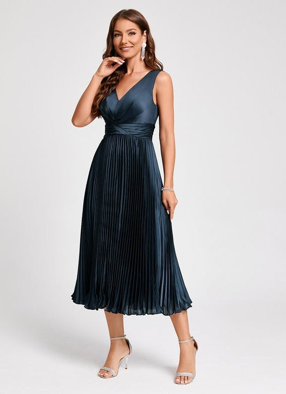 Robe Portefeuille Élégance Satinée - gallery 5