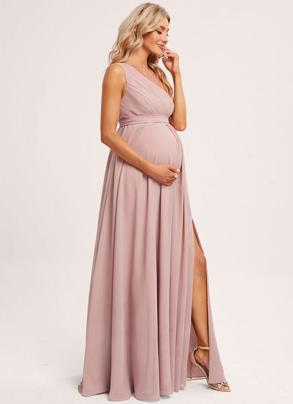 Robe Portefeuille Longue Fluide - gallery 4