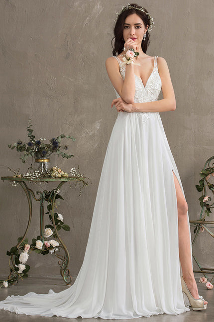 Robe Portefeuille Flottante Éclatante - gallery 8