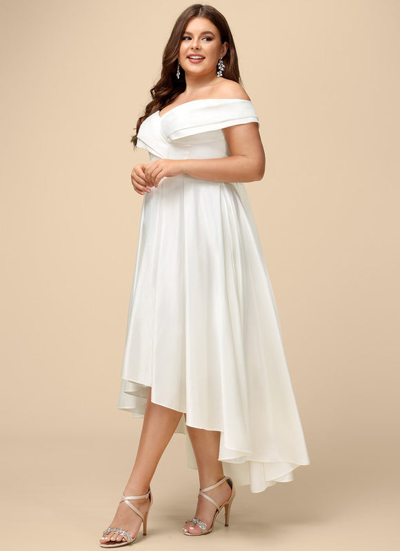 Robe Portefeuille Satinée Altière - gallery 9