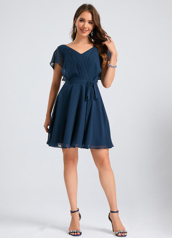 Robe Portefeuille Vaporeuse Chic - gallery 3