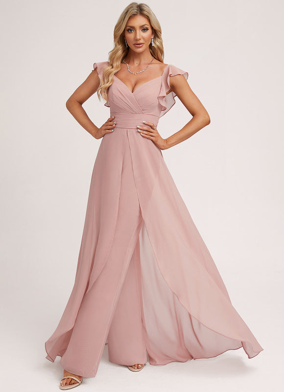 Robe Portefeuille Élégance Aérienne - gallery 5