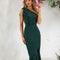 Robe Portefeuille Moulante Asymétrique