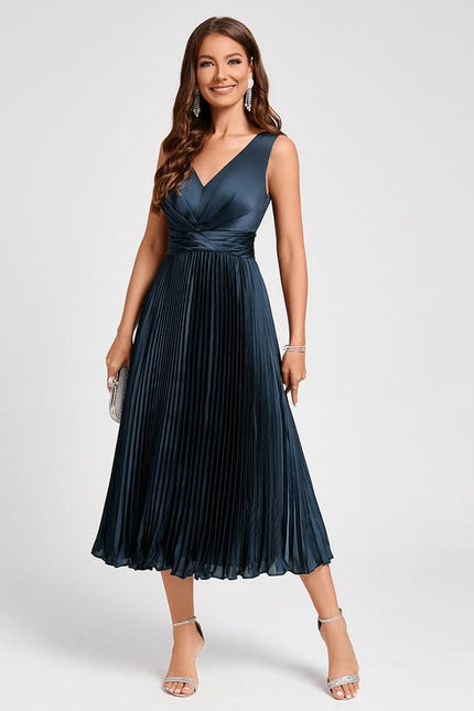Robe Portefeuille Élégance Satinée - gallery 1