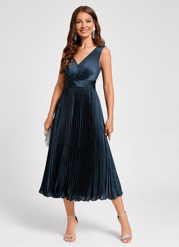 Robe Portefeuille Élégance Satinée - gallery 1