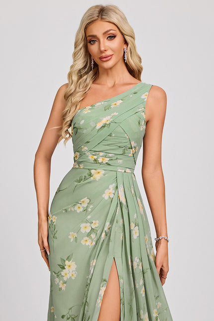 Robe Portefeuille Asymétrique Marine - gallery 4