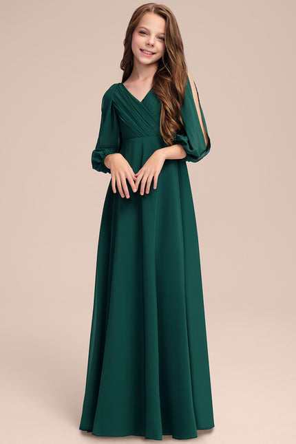 Robe Portefeuille Vert Sauge - gallery 3