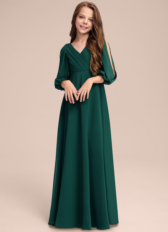 Robe Portefeuille Vert Sauge - gallery 3