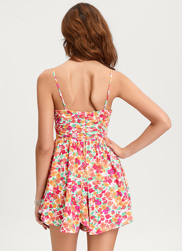 Robe Portefeuille Florale Estivale - gallery 5