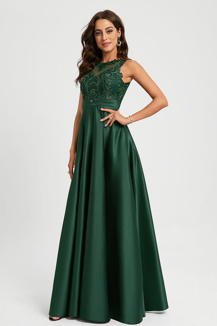 Robe Portefeuille Éclat Satiné - gallery 4