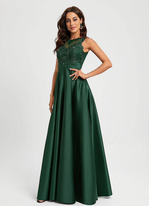 Robe Portefeuille Éclat Satiné - gallery 4