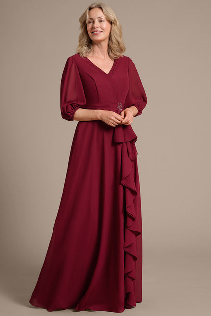 Robe Portefeuille Mère Élégante - gallery 5