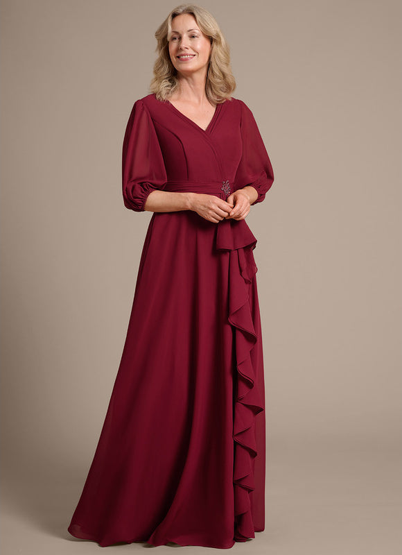 Robe Portefeuille Mère Élégante - gallery 5