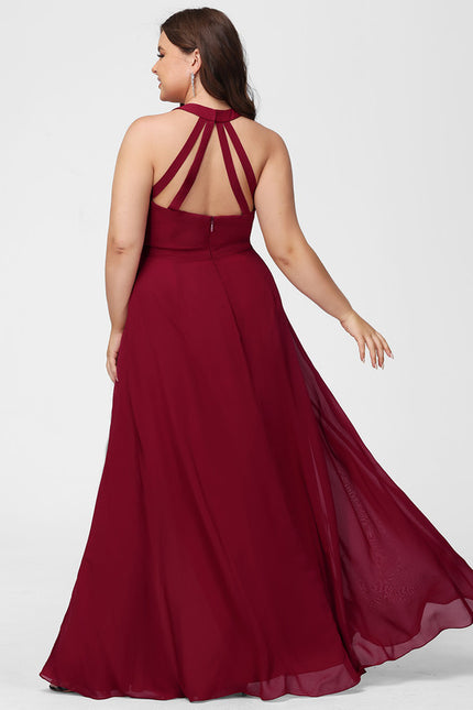 Robe Portefeuille Rose Drapée - gallery 7