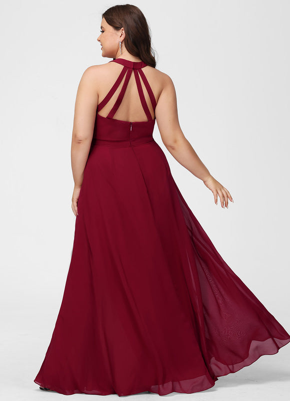 Robe Portefeuille Rose Drapée - gallery 7