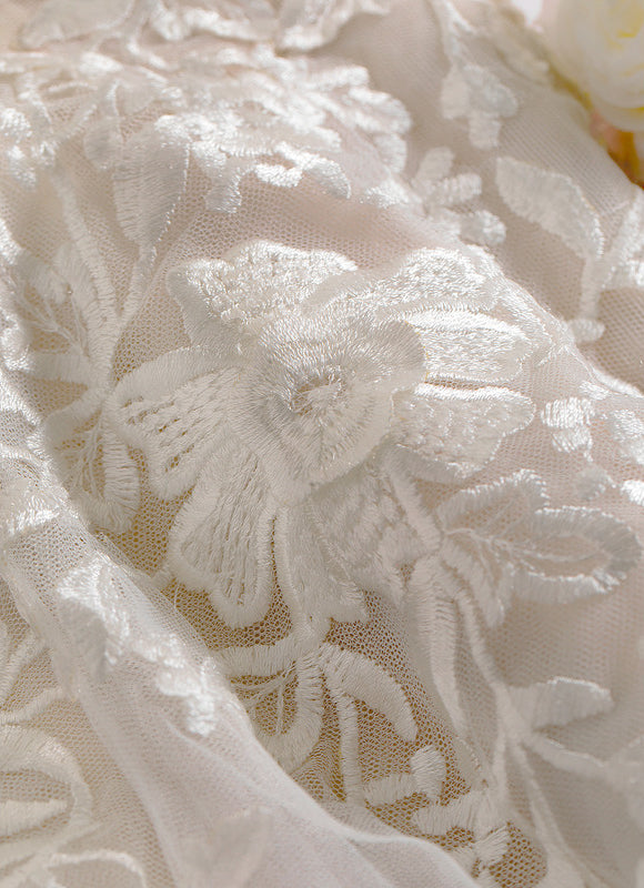 Robe Portefeuille Enchantement Floral - gallery 4