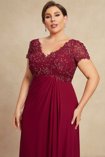 Robe Portefeuille Élégance Rubis - gallery 5