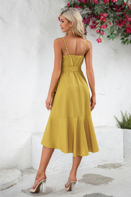 Robe Portefeuille Moutarde Chic - gallery 5