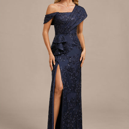 Robe Portefeuille Élégante Asymétrique