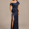 Robe Portefeuille Élégante Asymétrique