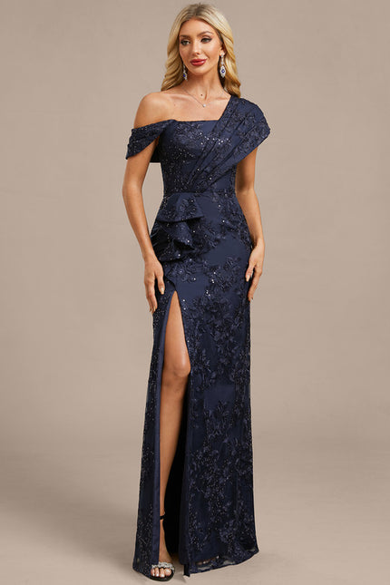 Robe Portefeuille Élégante Asymétrique