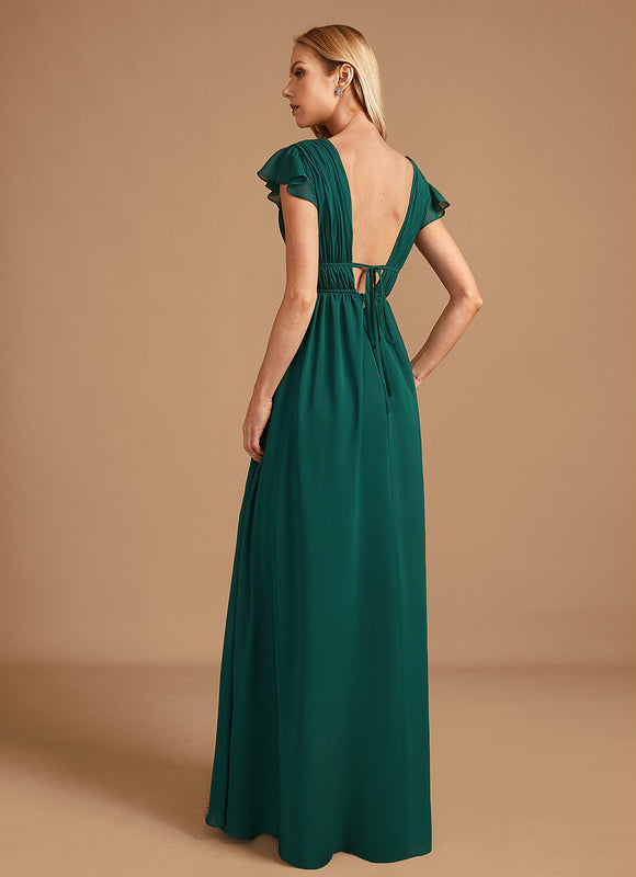 Robe Portefeuille Rose Drapée - gallery 8