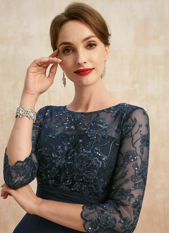 Robe Portefeuille Marine Chic - gallery 1