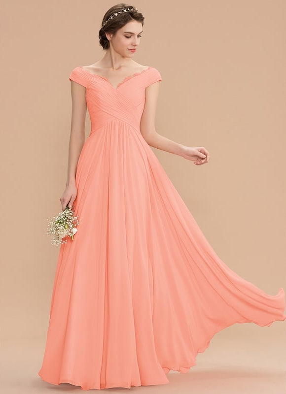 Robe Portefeuille Corail Éthérée - gallery 1