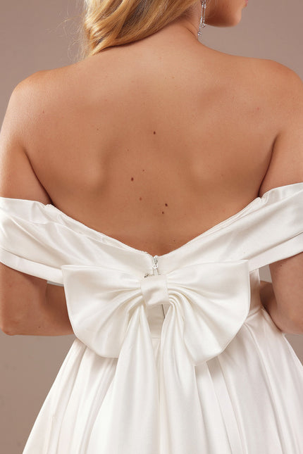 Robe Portefeuille Satinée Altière - gallery 5