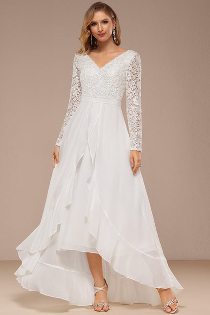 Robe Portefeuille Manches Longues