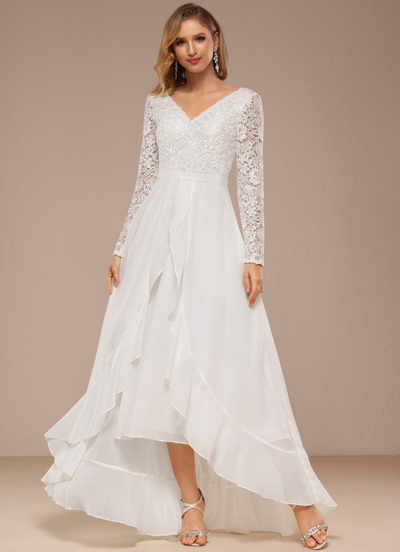 Robe Portefeuille Manches Longues