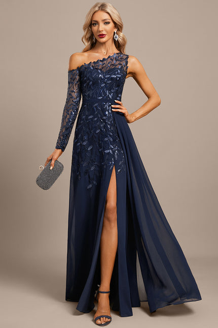 Robe Portefeuille Asymétrique Scintillante