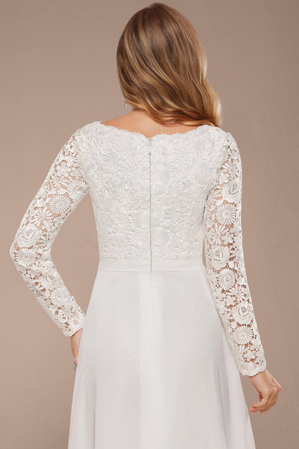 Robe Portefeuille Manches Longues - gallery 4