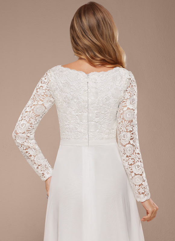 Robe Portefeuille Manches Longues - gallery 4