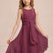 Robe Portefeuille Prune Fluide