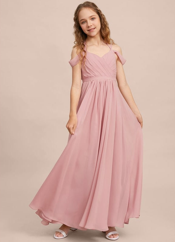 Robe Portefeuille Rose Flottante - gallery 3