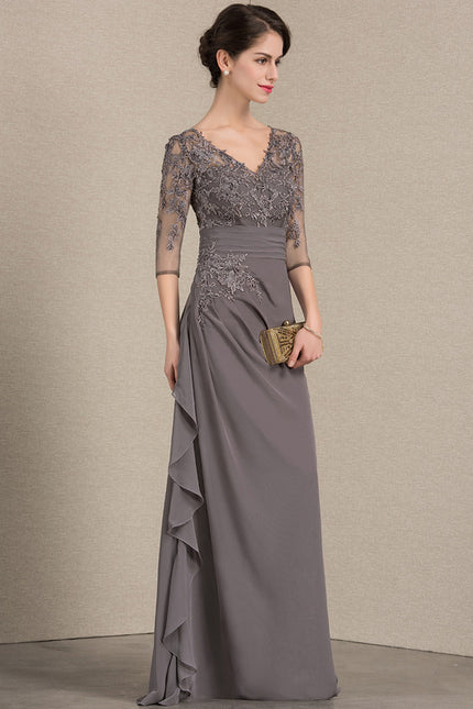 Robe Portefeuille Ombre De Soie - gallery 2