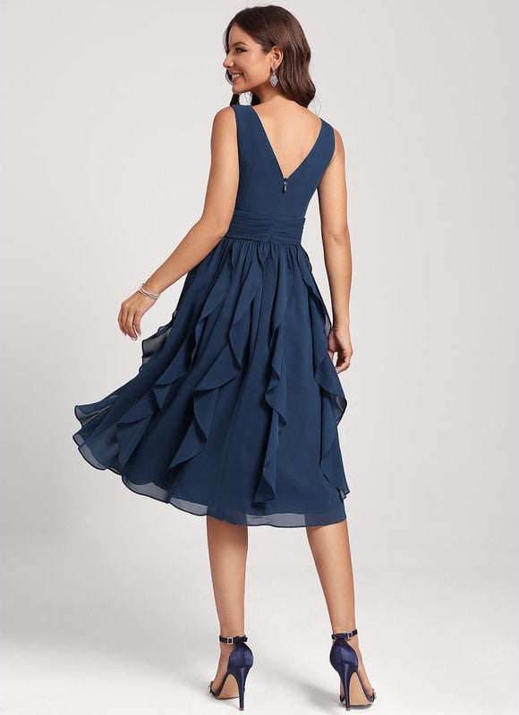Robe Portefeuille Fluide Élégante - gallery 3