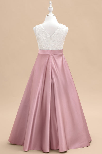 Robe Portefeuille Fille Satinée - gallery 4