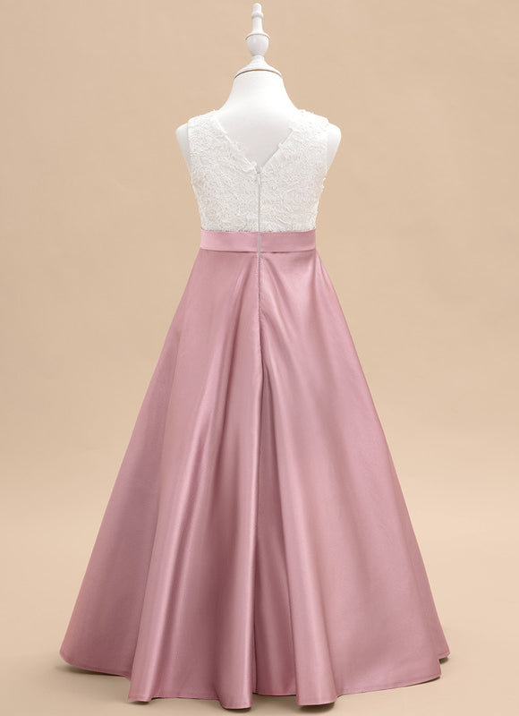 Robe Portefeuille Fille Satinée - gallery 4
