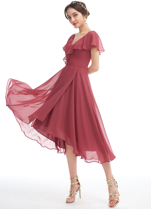 Robe Portefeuille Fluide Verte