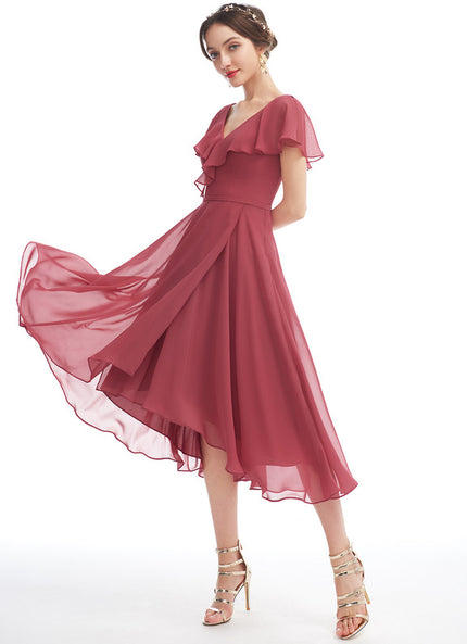 Robe Portefeuille Fluide Verte